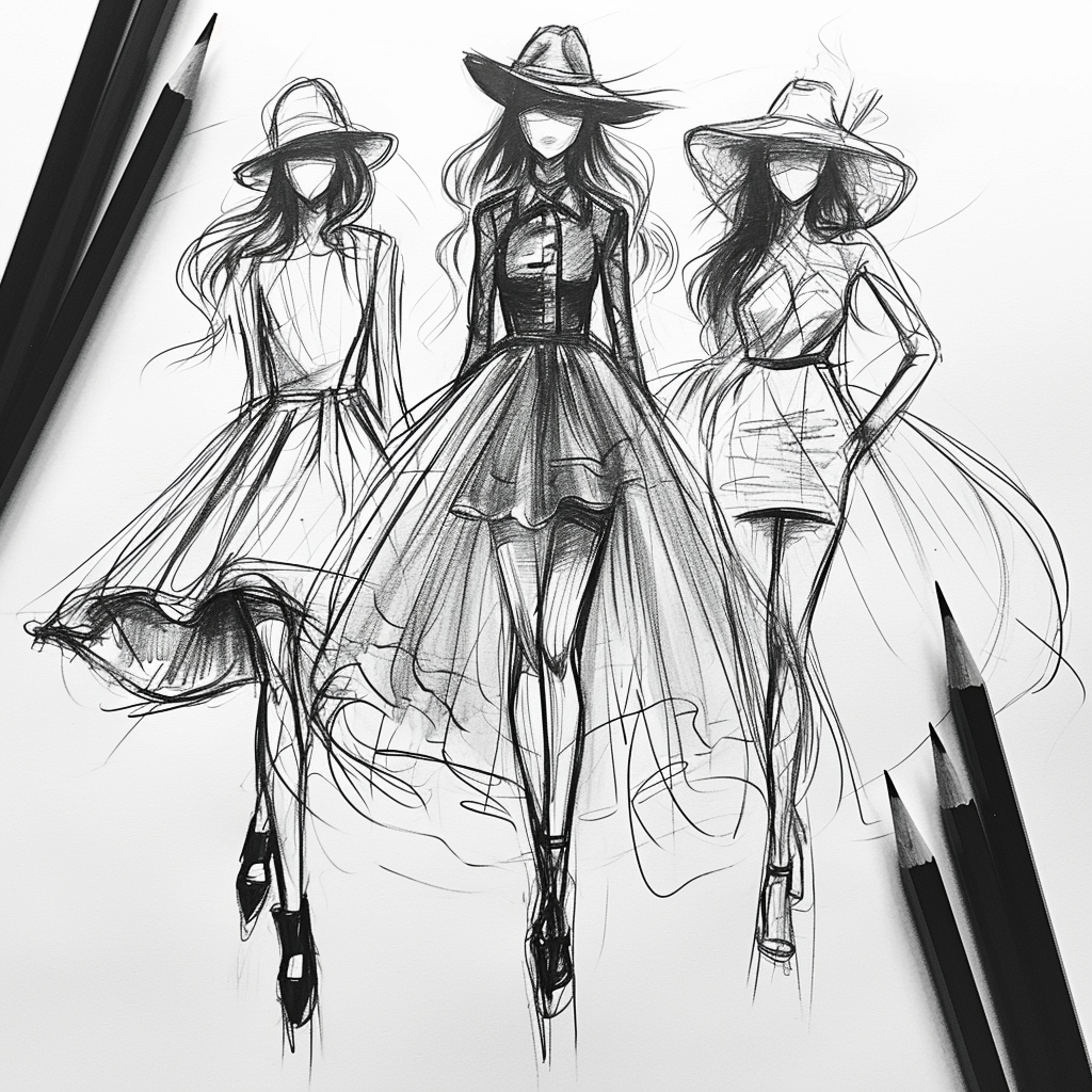 Beginner's Guide to Sketching Chic Fashion Designs with Style
